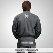 Hayabusa Lightweight Jiu Jitsu Gi - Grey, A4