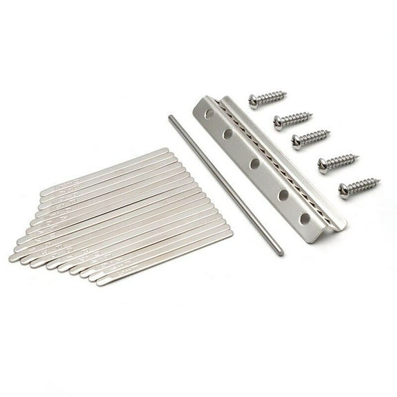 Kalimba 17 Key DIY Thumb Piano keys Lettering Replacement Parts (17 keys)