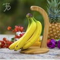 thumbnail image 7 of Totally Bamboo Banana Holder, Banana Hanger Stand with Stainless Steel Hook, 7 of 7