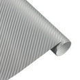 thumbnail image 1 of Soumake 20x127cm Car Styling DIY Carbon Fiber Wrap Film Motorcycle Auto Sticker Decal, 1 of 8
