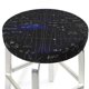 thumbnail image 3 of Balery Mathematica Science Fundas de asiento para taburete de bar redondo de tela de terciopelo ajustables que protegen de arañazos y manchas para sillas de 14 a 17 pulgadas.-13 inch, 3 of 7