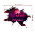 thumbnail image 2 of Xiwaer Halloween 3D Scary Wall Stickers Removable Art Mural Party Decals Decor F, 2 of 4