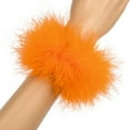 thumbnail image 1 of 2 Pcs Bracelet Manchette à Plumes Blanches, Manchette Ajustable pour Femmes, 1 of 5