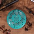 thumbnail image 4 of Tongue Drum 6 pulgadas Acero 11 Tune Hand Pan Tank con mazos (E) Verde, 4 of 8