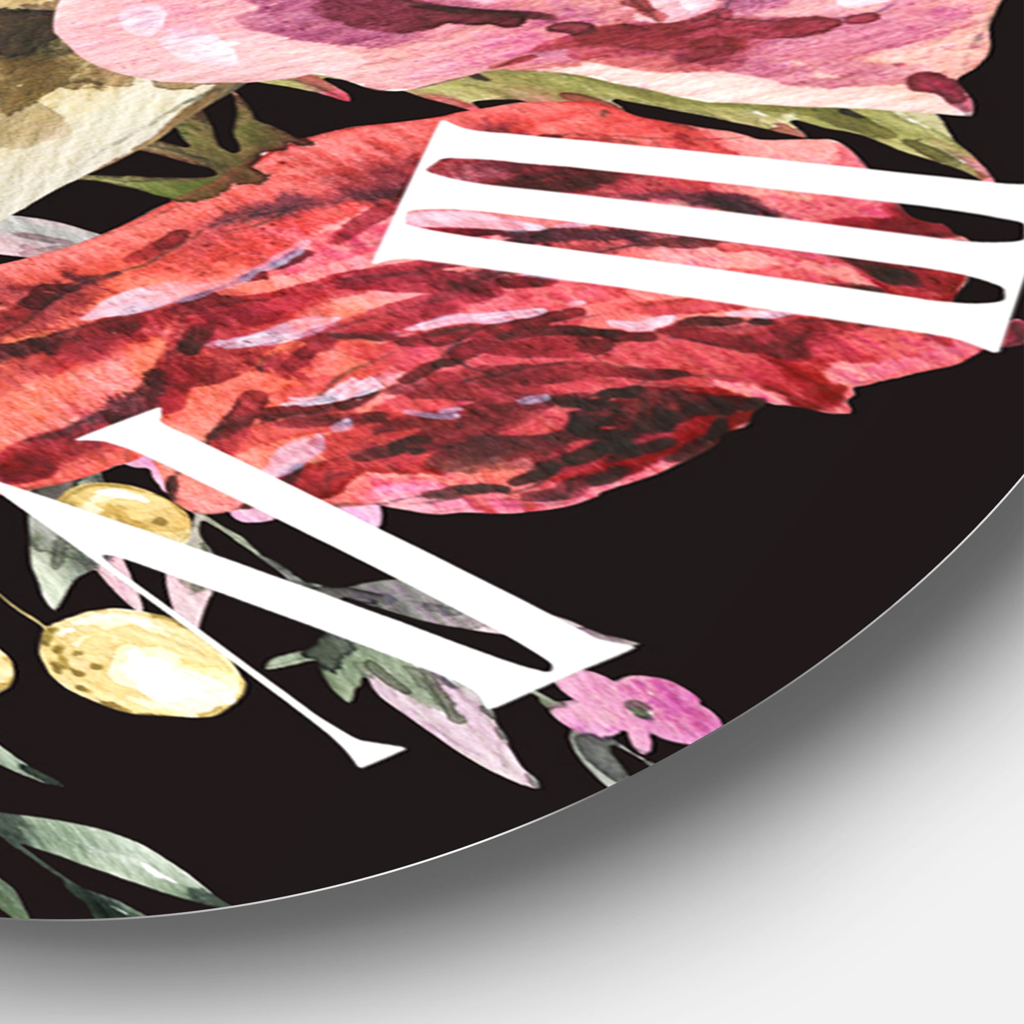 Designart 1 in Farmhouse Wall Clock
