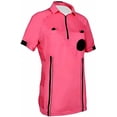 thumbnail image 2 of New! Women's 2018 Soccer Referee Jersey (Pink, Large), 2 of 4