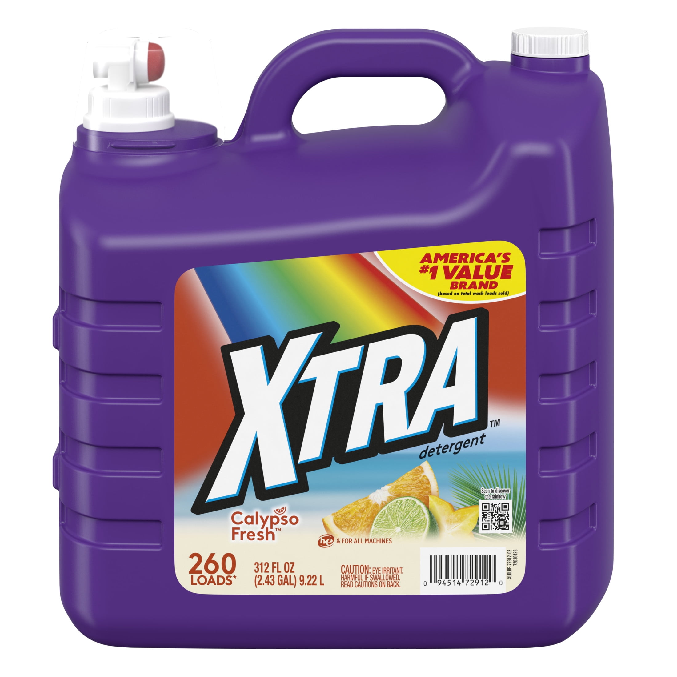 XTRA Tropical Passion, Calypso Fresh, High Efficiency Liquid