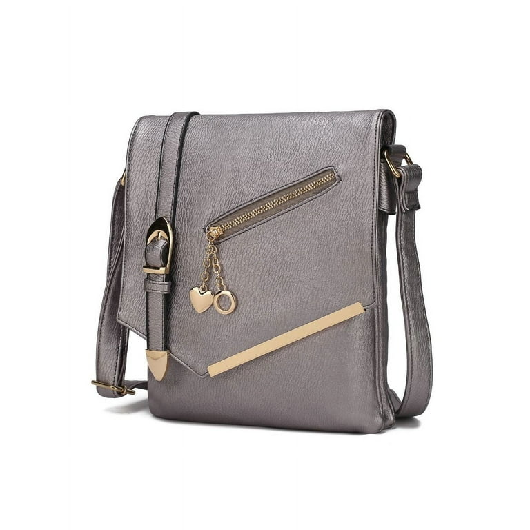 MKF Collection Jasmine Vegan Leather Women s Crossbody Bag
