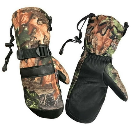 Northstar Men s Camouflage Hunting Mitten Glove Ski-Dri Thinsulate Lined (L)