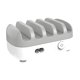 thumbnail image 1 of [Estándar Blanco EE. UU.] Estación Carga USB Base Carga Rápida 5 Puertos Adecuada para Múltiples Dispositivos Compatible Con Apple IPad IPhone Android (blanco), 1 of 9