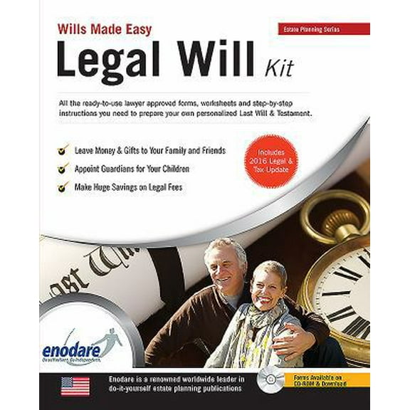 Pre-Owned Legal Will Kit (Paperback) 1906144974 9781906144975