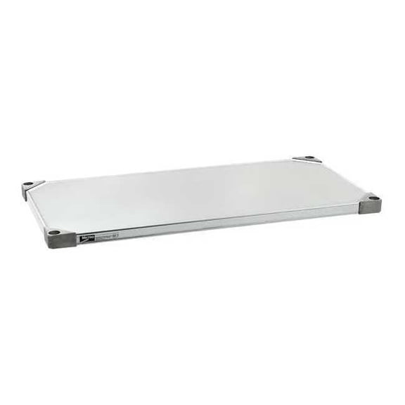 Metro Solid Shelf,24 inx1 1/2 inx36 in 2436FG