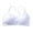 White, variant on 6Pcs Big Girls Bras Teens Lightly Padded Training Bra Kids Sports Adjustable Comfortable and Breathability Bralette