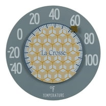 La Crosse 104-120A 8-Inch Honeycomb Floating Dial Thermometer