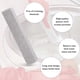 thumbnail image 3 of Kearding Pack of 6 Pumice Stone Sticks Cleaning Flush Pad Washing Toilet Portable Bathtub House Brush Accessories Ceramic Reusable Wall Suministros de limpieza para el hogar Blanco Kearding BFH000258-01, 3 of 6