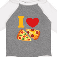 thumbnail image 4 of Inktastic I Love Pizza Boys or Girls Long Sleeve Baby Bodysuit, 4 of 5