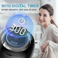 thumbnail image 4 of Prociv Ultrasonic Cleaner for Dentures, 30W Professional Retainer Cleaner Machine for Aligner, Retainer,Toothbrush Head, Jewelry, Diamonds, Home or Travel Use Black, 4 of 8