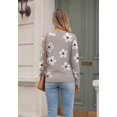 thumbnail image 4 of Zeagoo Womens Sweaters Fall V Neck Long Sleeve Tops Business Casual, 4 of 6