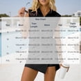 thumbnail image 3 of Women's Casual Tracksuit Outfit 2 Piece Matching Set Sleeveless Half Zip Polo Shirt and Wrap Skort Athletic Lounge Outfits Purple, 3 of 9