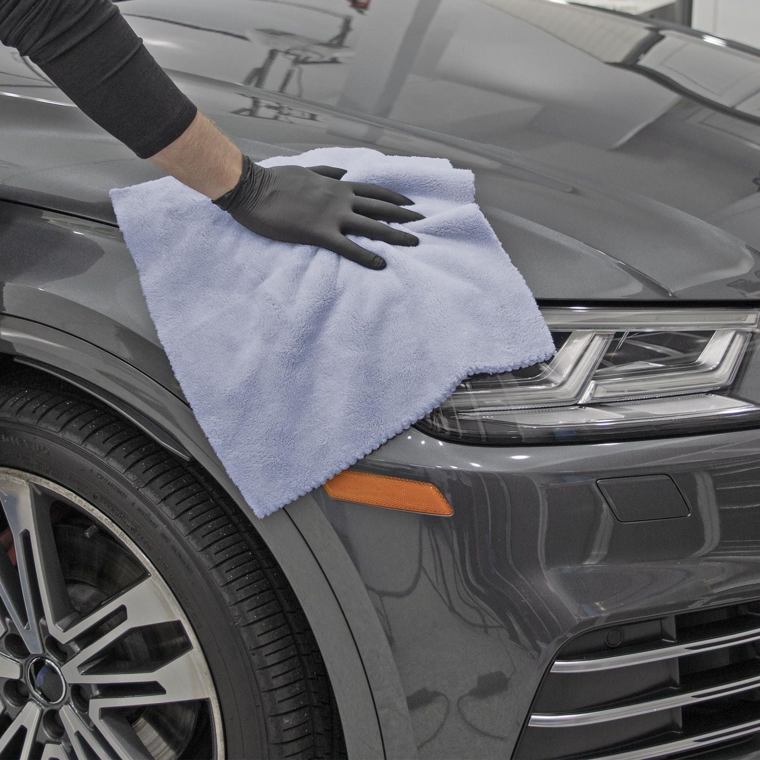 Prestige Series Pro Spec After the Car Wash, Clean, Dry and Detail, 3 Towels, Includes Storage Bag