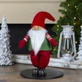 thumbnail image 2 of Northlight Smiling Santa Christmas Gnome Figure - 23" - Red and Green, 2 of 5