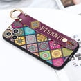 thumbnail image 2 of Compatible avec Étui iPhone 12 Pro max [6.7 Pouces] Étui de Protection Bracelet en Silicone avec Motif Ultra Mince Antichoc Couverture en Gel Doux Pare-Chocs pour iPhone12 Promax (Cercle), 2 of 5