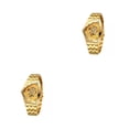 thumbnail image 4 of Sonducket Reloj deportivo para hombre con agujeros, reloj de mecánico de lujo resistente al agua, ajustable, portátil, dorado completo Oro completo 2piezas, 4 of 6