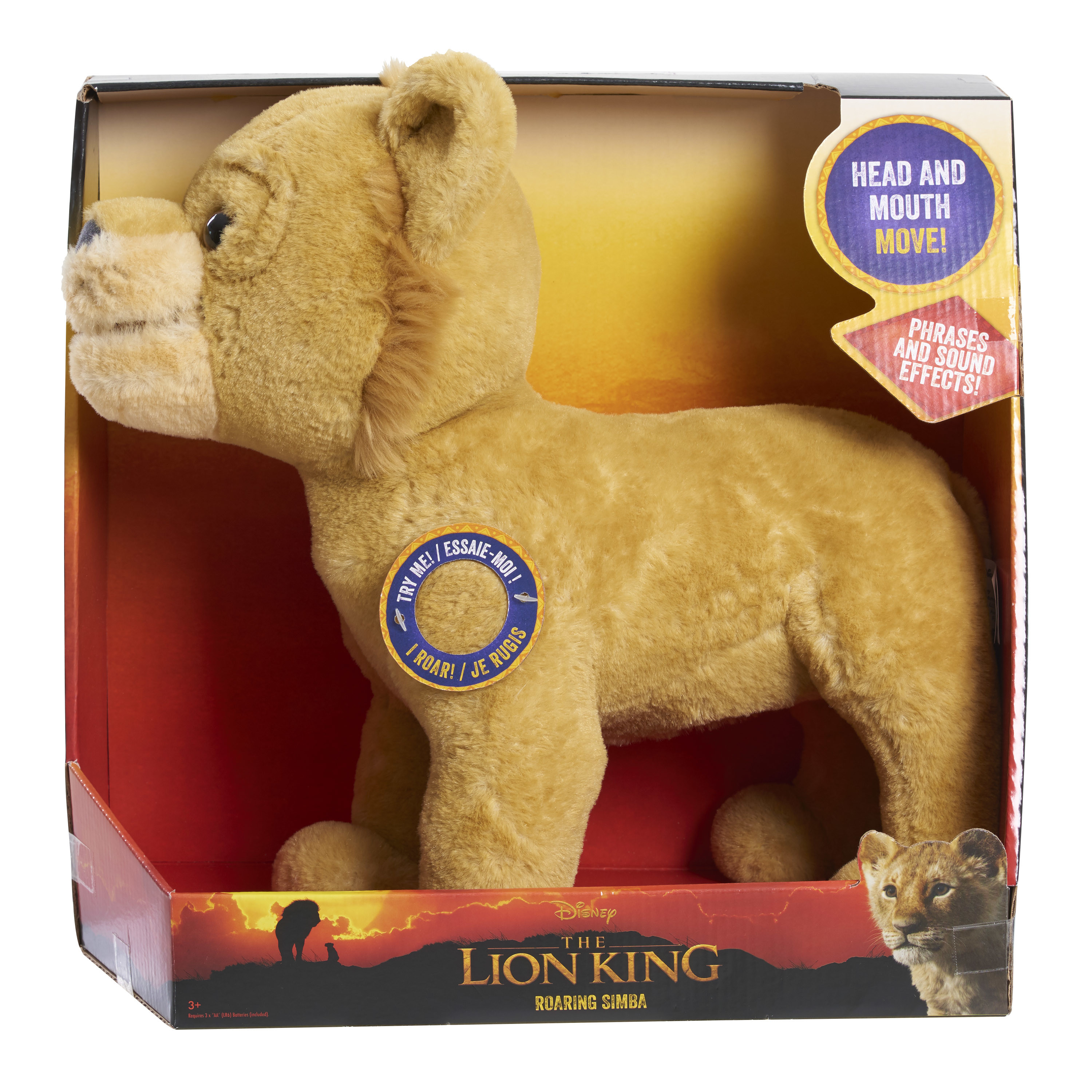 Disney's The Lion King Roaring Simba Plush - image 3 of 3