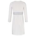 thumbnail image 5 of Huowey Girls Angel Dress Up Set Stain Skill High Waist Mesh Long Sleeve Long Dresses With Wings Fairy Tale Party Gown For Kids Birthday Pageant Wedding Outfits Fashion Streetwear,White,3-4 Years, 5 of 9