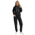 thumbnail image 6 of EFINNY Women's Pullover Hoodies Tracksuit with Pockets Long Sleeve Sweatshirts Sweatpants Set Sport Jogger Sweatsuit 2 Piece Outfits, 6 of 7