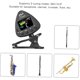 thumbnail image 5 of Sintonizador El afinador de instrumentos de viento eno ET 3000W admite modos de afinación de micrófono y clip para flauta de trompeta de clarinete de saxofón eno Sintonizador, 5 of 6