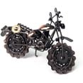 thumbnail image 3 of ShenMo Iron Motorcycle Model, Retro Iron Motorcycle, Ornament Motorcycle, Metal Chain Motorcycle, Vehicle Miniature, Vehicle Art Decoration, Model as Gift and Collection, Model Sculpture, 3 of 6