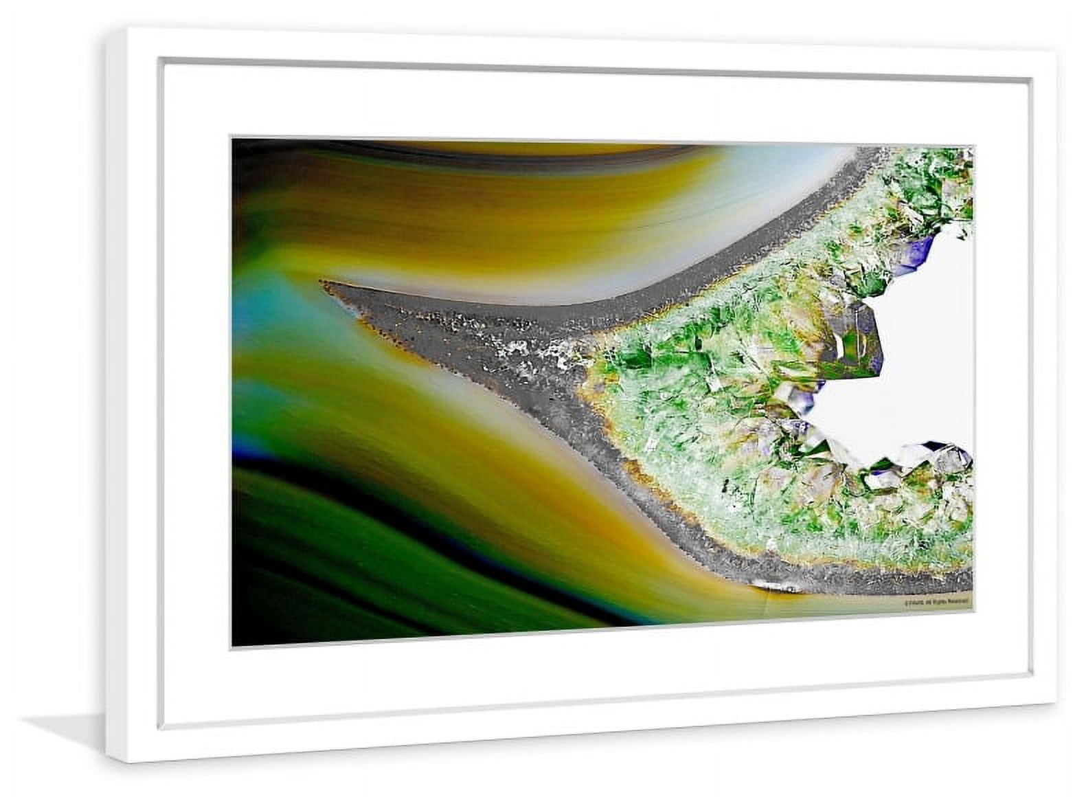 "Warm Current" Framed Painting Art Print