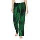 thumbnail image 1 of Balery Green Leave Fern Pantalones de pijama para mujer, pijamas ultraligeros, pantalones de estar por casa-Medium, 1 of 6