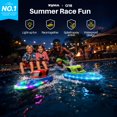 thumbnail image 2 of Barcos RC SYMA, paquete de 2, control remoto para niños, luces LED y spray de agua, 2 of 9