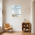 thumbnail image 2 of ZHONGYUTONG Christian Canvas Wall Art Psalm 23 Pictures Coastal Beach Wall Decor Scripture Bible Verses Prints Inspirational Poster for Home Framed (20.00" x 30.00"), 2 of 5
