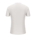 thumbnail image 5 of AHTJRT Big Tall Men's Casual Short Sleeve Crew Neck T Shirt Ribbed Texture Classic Fit Soft Tees White 2XL, 5 of 6