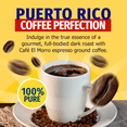 thumbnail image 2 of Premium Ground Coffee from Caf? El Morro - Gourmet Dark Roast Espresso Coffee, Pure Ground Coffee, 2 lb Can (36 oz), 2 of 6