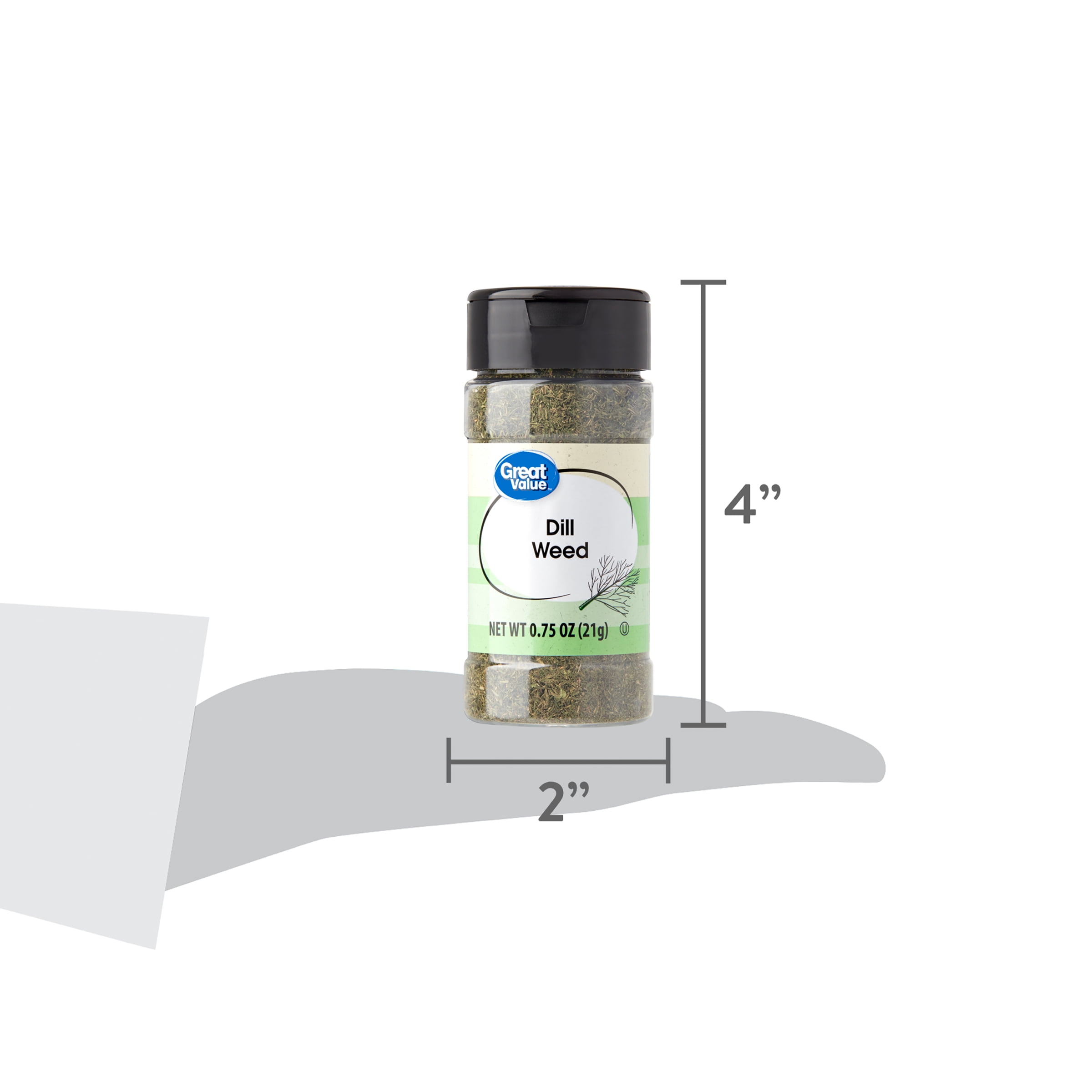 Great Value Dill Weed, 0.75 oz