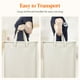 thumbnail image 3 of Cesto de ropa Lifewit, 65 L, delgado, con tapa, blanco, 1 paquete, 3 of 9