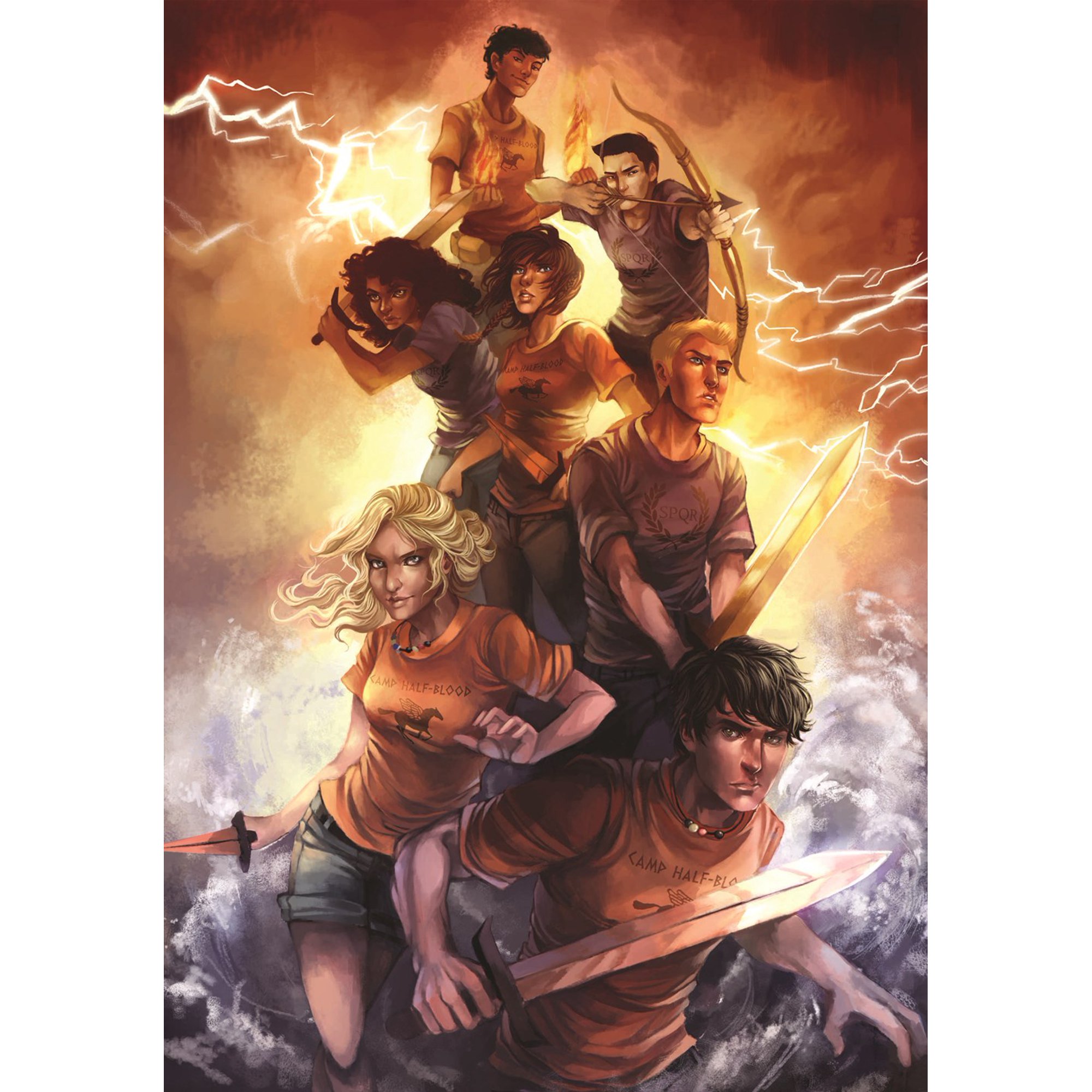 Heroes Of Olympus Fan Art The Seven