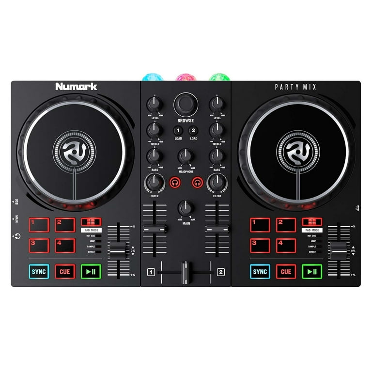Numark PARTY MIX 2 DJコントローラー Numark Party Mix II DJ Controller with Multi-Purpose