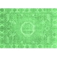 thumbnail image 1 of Ahgly Company Indoor Rectangle Oriental Emerald Green Traditional Area Rugs, 5' x 7', 1 of 4