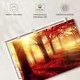 thumbnail image 6 of Elephant Stock Bright Red Forest Wall Art - Horizontal Canvas Wall Art - Living Room Wall Decor - Nature Canvas - Red And Yellow Decor - 12" x 8", 6 of 8