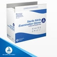 thumbnail image 7 of Dynarex Sterile Disposable Nitrile Exam Gloves, Powder-Free, Sterilely Packaged in Pairs, Textured Palms, Blue, Medium, 1 Case - 8 Boxes of 50 Pairs, 7 of 7