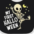 thumbnail image 4 of Inktastic My 1st Halloween with Dancing Skeleton Boys or Girls Baby Bib, 4 of 4
