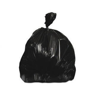 Commercial trash bags 33 gallon 24x32 .3 mil regualar strength case of 500