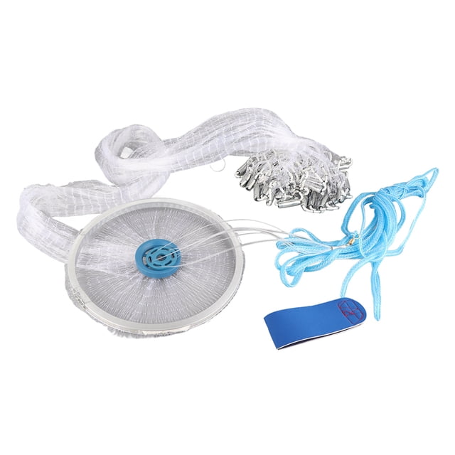 Portable Durable Main Jeter Filet Pêche Pêche Réseau Piège Accessoire3 Mètres