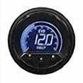 thumbnail image 3 of MOTOR METER RACING EVO Series 52mm 2-1/16 Pouces Jauge de Volt Numérique 8-18 Volt Bleu Rouge Blanc Vert LED Rétroéclairé Fonction d'Avertissement de Rappel, 3 of 4