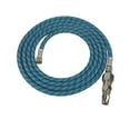 thumbnail image 2 of Airbrush Hose 1/8" to 1/4" Compressor Tool ,1.8 M 5.9 Ft ,Durable Air Compressors ,Premium Nylon Braided Standard Tube Adapter Brush Blue, 2 of 6